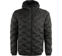 ALPINE PRO Chaqueta de invierno para hombre KREDAS para la ciudad y las montañas con funcional revestimiento DWR repelente al agua y una fuerte aislación interior HI-THERM, Negro , XL