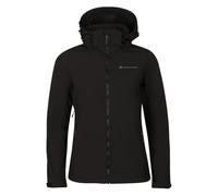 Alpine Pro Chaqueta softshell GESHERA para mujer, chaqueta deportiva impermeable y cortavientos, chaqueta funcional de entretiempo para otoño, senderismo, correr, ciclismo y exterior, Negro , XL