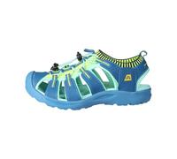 Alpine Pro MERBO - Sandalias de trekking cómodas y antideslizantes para niños, ideales para aventuras al aire libre, ocio y actividades deportivas, azul claro, 26 EU