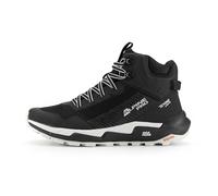 Alpine Pro Ponte - Botas de senderismo unisex, para invierno, deportivas, trekking, ocio, ciudad y exterior, antibacterias, refuerzo de la parte del talón del zapato, Negro , 41 EU