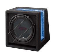 Alpine SBG-844BR - Subwoofer con Caja Bass Reflex, Color Negro