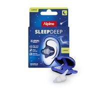 Alpine SleepDeep Tapones de Oídos para Dormir - M/L (1 Par) - Tapones Antiruido 3D con Gel Supresor de Ruido - Filtros Suaves para Dormir de Lado - Reducen Ronquidos y Ruidos