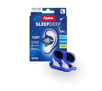 Alpine SleepDeep Tapones de Oídos para Dormir - S, M, L (3 Pares) - Tapones Antiruido 3D con Gel Supresor de Ruido - Filtros Suaves para Dormir de Lado - Reducen Ronquidos y Ruidos