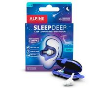 Alpine SleepDeep Tapones de Oídos para Dormir - S (Mini) (1 Par) - Tapones Antiruido 3D con Gel Supresor de Ruido - Filtros Suaves para Dormir de Lado - Reducen Ronquidos y Ruidos