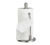 Alpine Soporte para Toallas de Papel para encimera, dispensador de Rollos de servilletas de Cocina de Acero Inoxidable para el hogar, Oficina, baño (Steel-Lite)