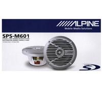 Kit de altavoces Alpine marino 16,5 cm plata SPS-M601