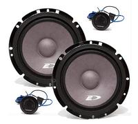 Alpine SXE-1751S Altavoces de componentes de Audio para automóvil de 6.5 Pulgadas y 280 vatios
