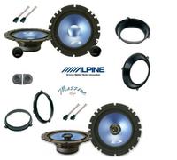 Alpine SXE-17CS/SXE-17C2 Set 6 Arcas Fiat Panda 03>12 169 Con Conn / Brkt Coche