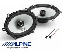 Altavoz Alpine sxe-5725s 2 vías coaxiales