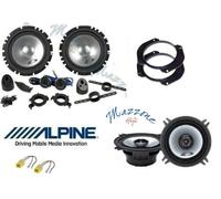 Alpine SXE1750S/SXE-1325S Set 6 Arcas Fiat Multipla + Conn / Sup Altavoces Coche