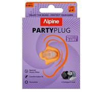 Alpine Tapones para los oídos transparentes PartyPlug - 3 pares