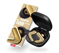 Alpine Tune Tapones Oidos Concierto, Tapones Oidos Música con Reducción de Ruido, Calidad Hi-Fi, 19dB Protección Auditiva, 4 Tamaños Incluidos, Para Festivales, Fiestas y Clubs, Oro