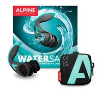 Alpine WaterSafe Pro - Tapones para Practicar Surf y natación para Adultos - Impermeables - Cómodos - Se Mantienen en su Sitio - para Deportes acuáticos - Reutilizables - Tallas M y L - 1 par