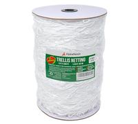 AlpineReach 1,5m x 107m Red de Jardín, Red de Enrejado para Plantas, Tomates, Hortalizas, Plantas, Trepadoras, Red para Pájaros para Jardín e Invernadero, Blanco
