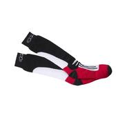 Alpinestars Racing Road Calcetines, negro/rojo, Talla S/M