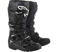 Alpinestars Tech 7 Enduro Drystar Botas de Motocross, negro-gris, tamaño 47 para Hombres