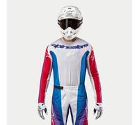 Alpinestars 2024 Techstar Pneuma Jersey Gris Negro Camiseta Carrera MX Motocross