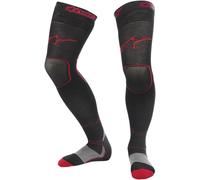 Alpinestars 2025 Calcetines MX De Motocross Tech Layer Largo Off Road Negro Rojo