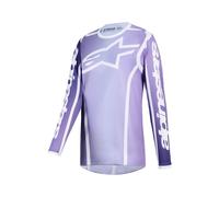Alpinestars 2026 Camiseta Motocross Mujer Stella Fluid Apex Negro Blanco Fuchsia