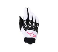 Alpinestars 2026 Guantes Motocross Stella Full Bore Mujer Blanco Rosa Flo Black
