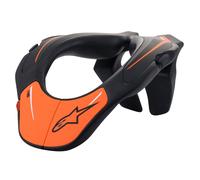 Alpinestars 2026 Soporte Cuello Juvenil Negro Naranja Youth MX Motocross