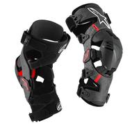 Alpinestars 2026 Supertech RK-10 Protectores De Rodilla MX Off Road Negro Rojo