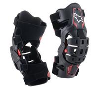 Alpinestars 2026 Youth Bionic 5S Protectores De Rodilla CE Nivel 1 Negro Rojo MX