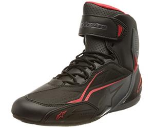 ALPINESTARS 2510219-131-8.5 Botas de moto urbanas negro Rojo