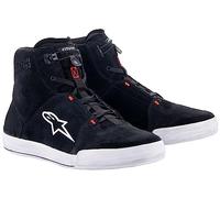 Alpinestars Zapatillas de moto Chrome Negro, gris y rojo flúor Talla 7 (EU 39)