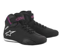 Alpinestars 25157191039-9.5 Stella Sektor Mujer Equitación Shoes 9.5 Negro/Rosa