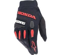 Alpinestars 3563823-1303-L: guantes Honda Full Bore negro/rojo claro Lg