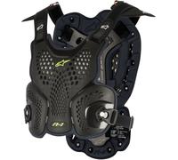 Alpinestars A-1, chaleco protector XL-XXL male Blanco/Negro/Rojo