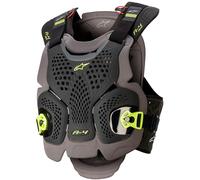 Peto Alpinestars A-4 Max Negro/Antracita/Amarillo FlúorXXL Negro,Antracita,Amarillo Flúor