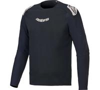 Alpinestars A-Aria Polartec Elite Maillot de bicicleta, negro, tamaño L para Hombres