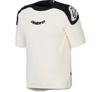 Alpinestars A-Aria Polartec Elite Maillot de ciclismo de manga corta, beige, tamaño 2XL para Hombres