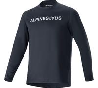 Alpinestars A-Aria Switch Maillot de ciclismo de manga larga, negro, tamaño L para Hombres
