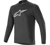 Alpinestars A-Dura Astar Maillot de ciclismo de manga larga, negro, tamaño M para Hombres