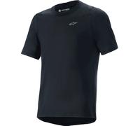 Alpinestars A-Dura Dri Wool Maillot de ciclismo de manga corta, negro, tamaño M para Hombres