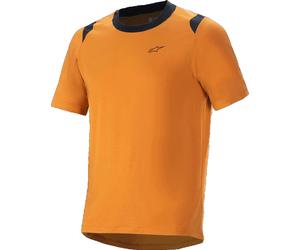 Alpinestars A-Dura Dri Wool Maillot de ciclismo de manga corta, oro, tamaño S para Hombres