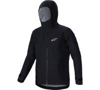 Alpinestars A-Dura Elite Chaqueta de bicicleta impermeable, negro, tamaño 2XL para Hombres