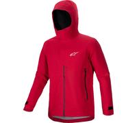 Alpinestars A-Dura Elite Chaqueta de bicicleta impermeable, rojo, tamaño 2XL para Hombres