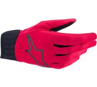 Alpinestars A-Dura Guantes de bicicleta impermeables, negro-rojo, tamaño 2XL para Hombres