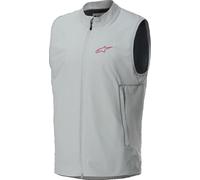 Alpinestars A-Dura Thermal Chaleco de bicicleta, gris, tamaño 2XL para Hombres