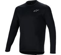 Alpinestars A-Dura Thermal Maillot de ciclismo de manga larga, negro, tamaño 2XL para Hombres