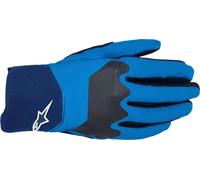 Alpinestars A-Supra Guantes de bicicleta, azul, tamaño 2XL para Hombres