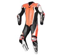 Alpinestars Absolute V2 Tuta in pelle da moto monopezzo, rosso/bianco/nero, 50