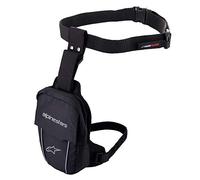 Alpinestars Access Thigh Bag, Bolsa de transporte para la pierna, Talla única, Negro, Unisex-Adulto