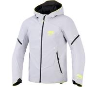 Alpinestars Aeroshell WP, chaqueta textil impermeable M male Gris Claro/Negro/Amarillo Neón