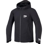Alpinestars Aeroshell WP, chaqueta textil impermeable XL male Negro/Negro