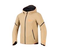 Alpinestars Aeroshell WP MC Chaqueta Caqui Oscuro Negro Naranja Fluo Motocicl...